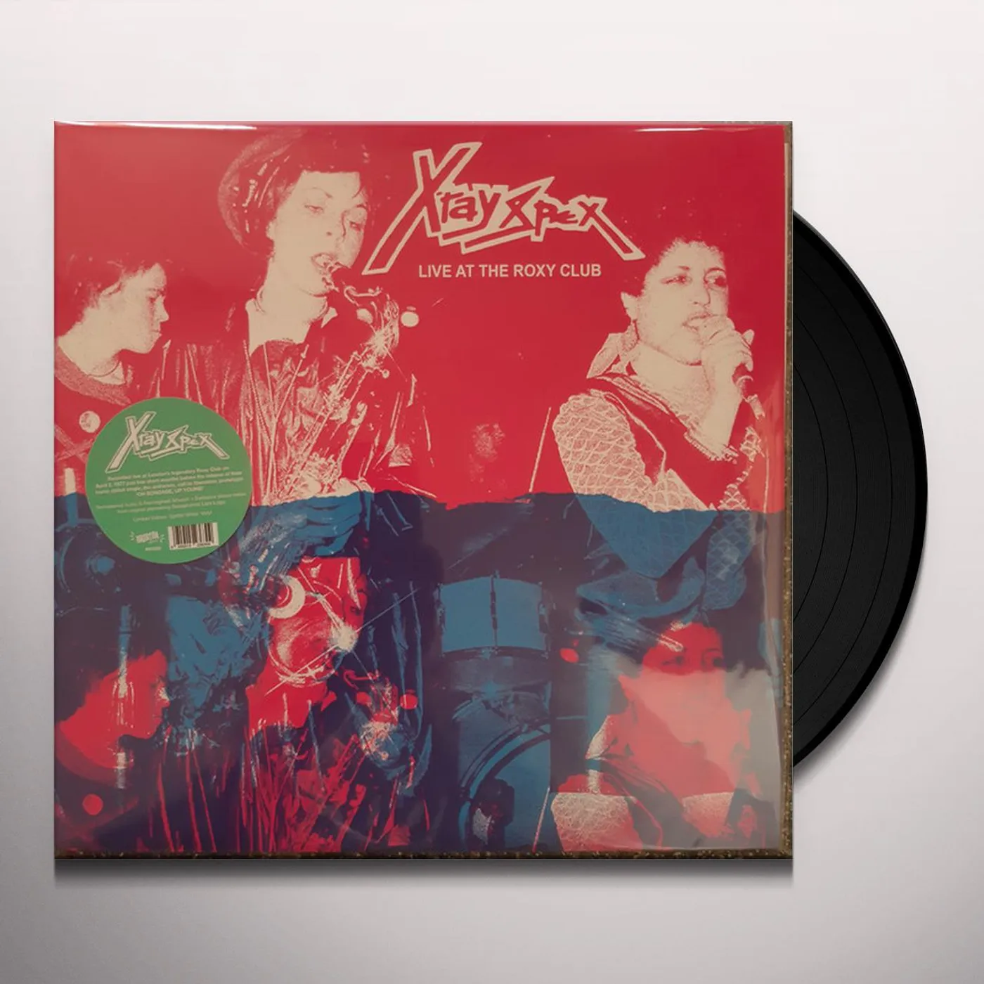 X-Ray Spex LIVE AT THE ROXY CLUB Vinyl Record