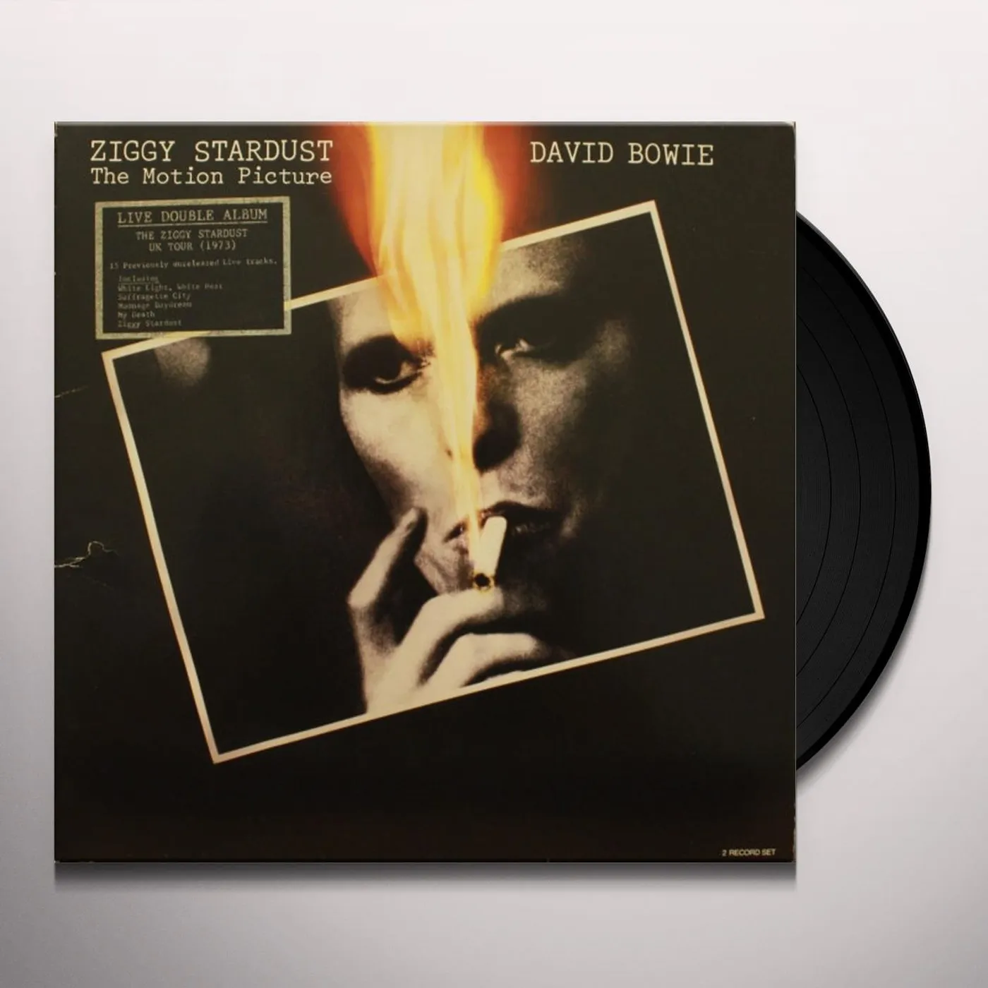 David Bowie ZIGGY STARDUST & THE SPIDERS FROM MARS / Original Soundtrack Vinyl Record