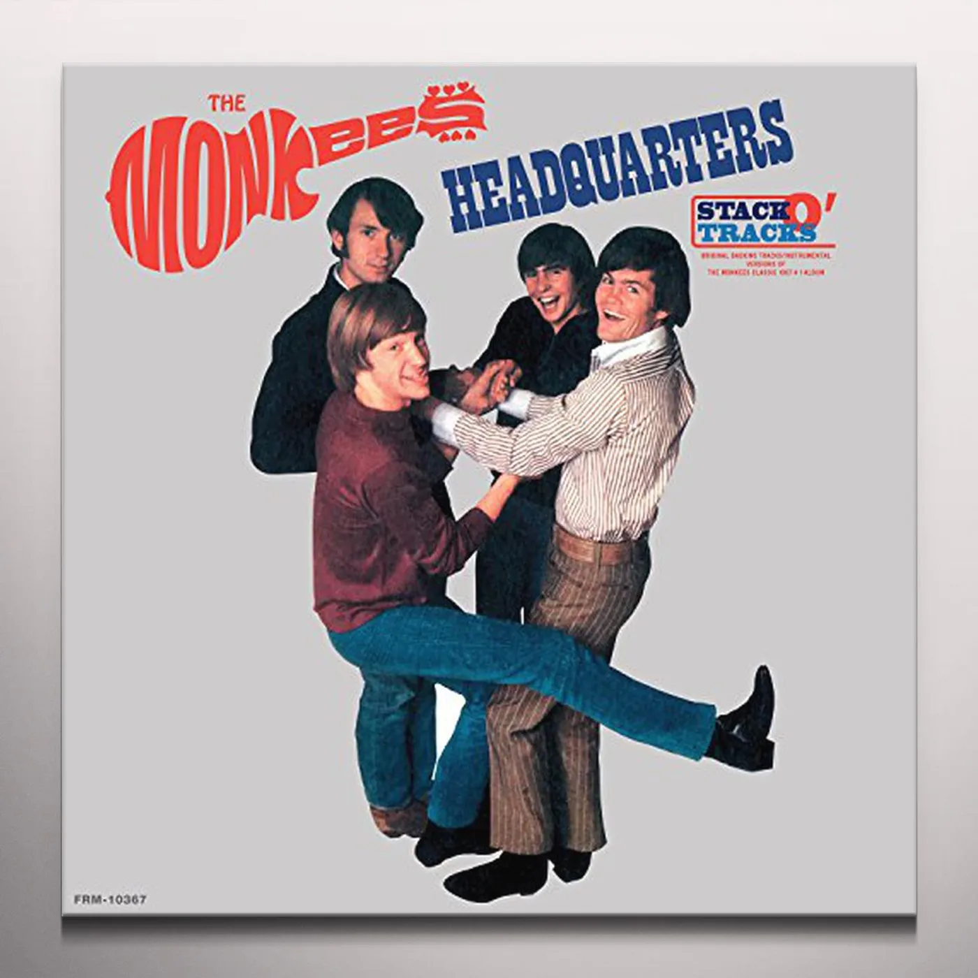 The Monkees HEADQUARTERS STACK-O-TRACKS (180G CLEAR VINYL/50TH ANNIVERSARY) Vinyl Record