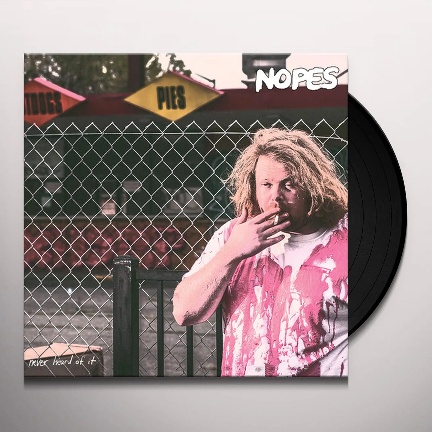 Nopes NEVER HEARD OF IT (WHITE BLACK PINK) Vinyl Record