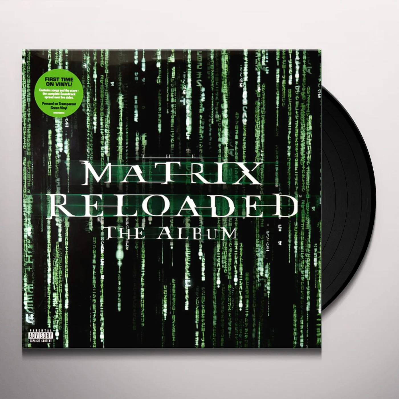 Various Artists  MATRIX RELOADED (MUSIC FROM & INSPIRED BY THE MOTION PICTURE) Vinyl Record