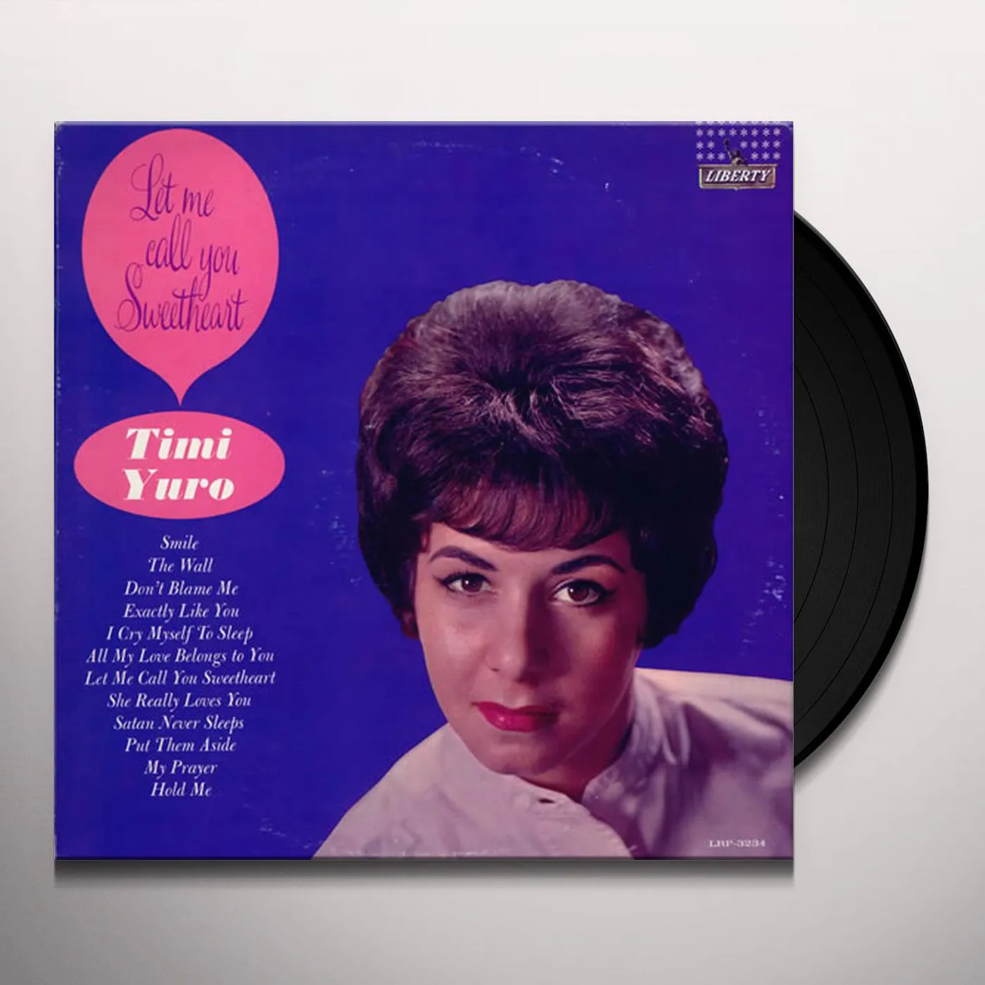 Timi Yuro LET ME CALL YOU SWEETHEART Vinyl Record