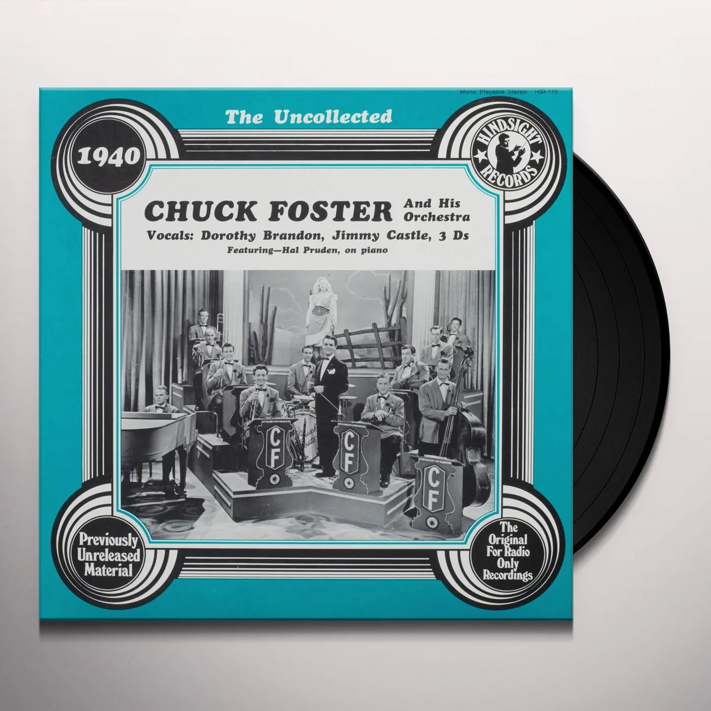 Chuck Foster & His Orchestra UNCOLLECTED Vinyl Record