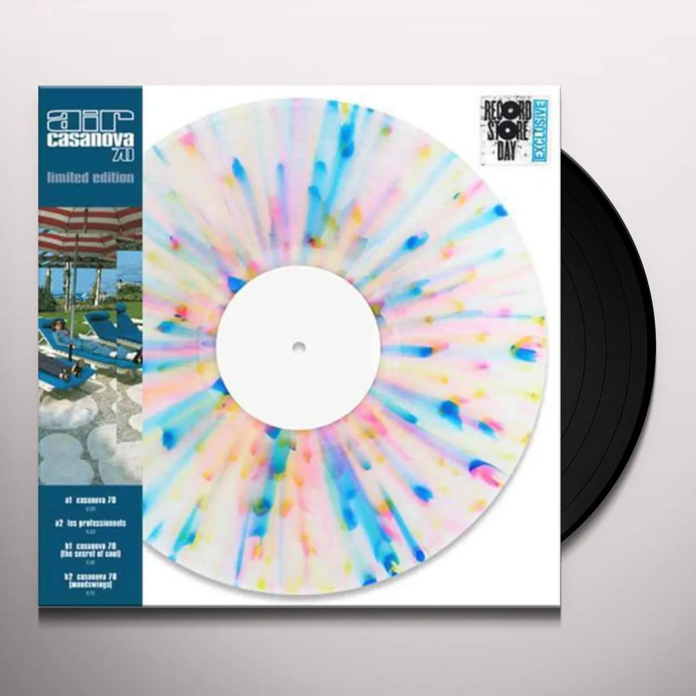 Air CASANOVA 70 (BLUE-RED-YELLOW SPLATTER VINYL) Vinyl Record