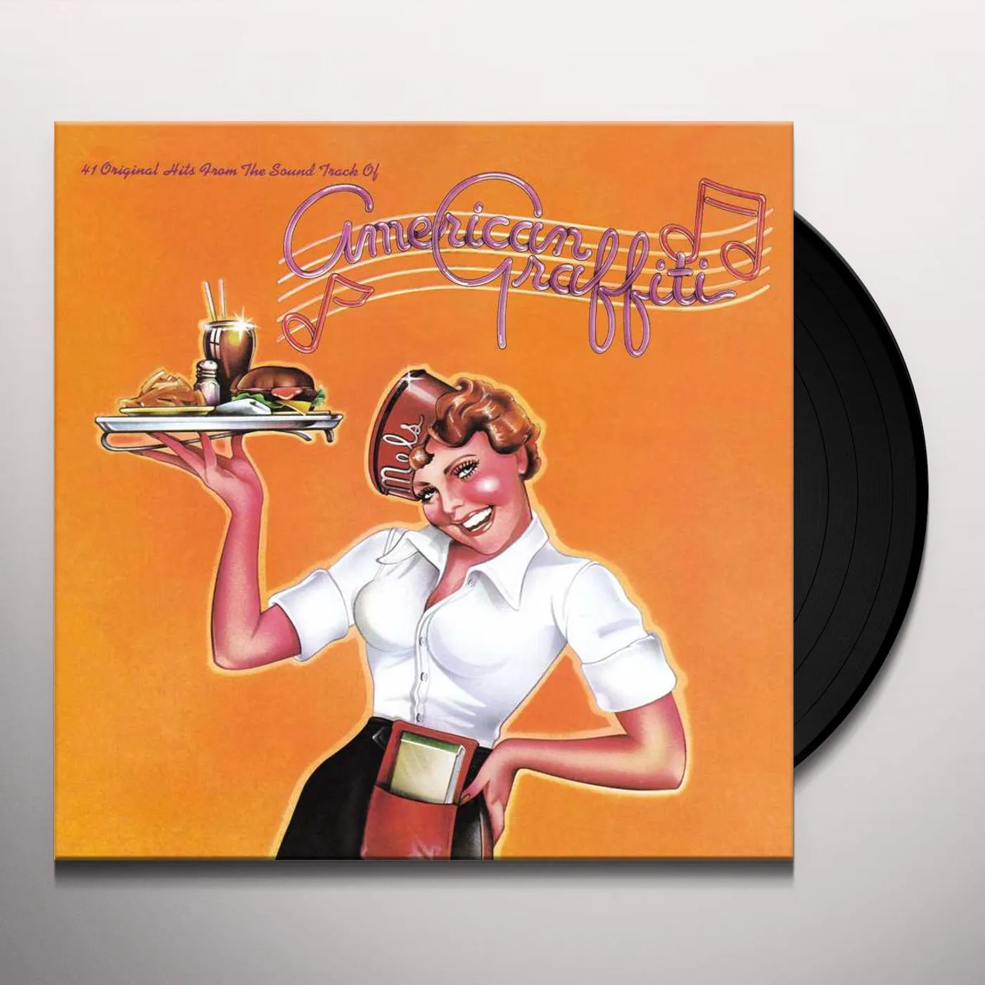 41 ORIGINAL HITS FROM SOUNDTRACK OF AMERICAN GRAFF Vinyl Record