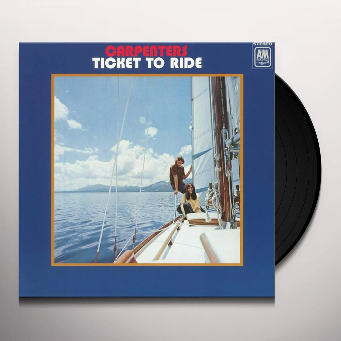 Carpenters TICKET TO RIDE Vinyl Record