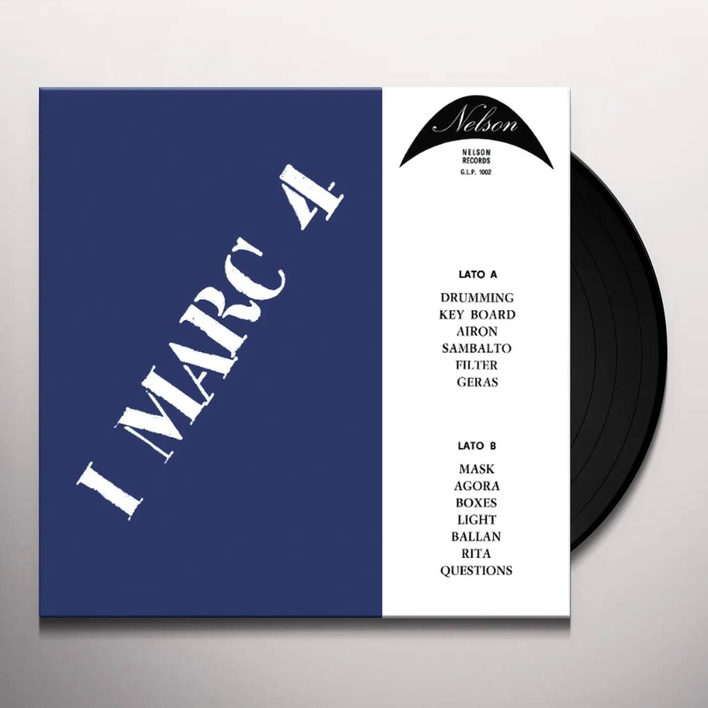 I Marc 4 G.L.P. 1002 Vinyl Record