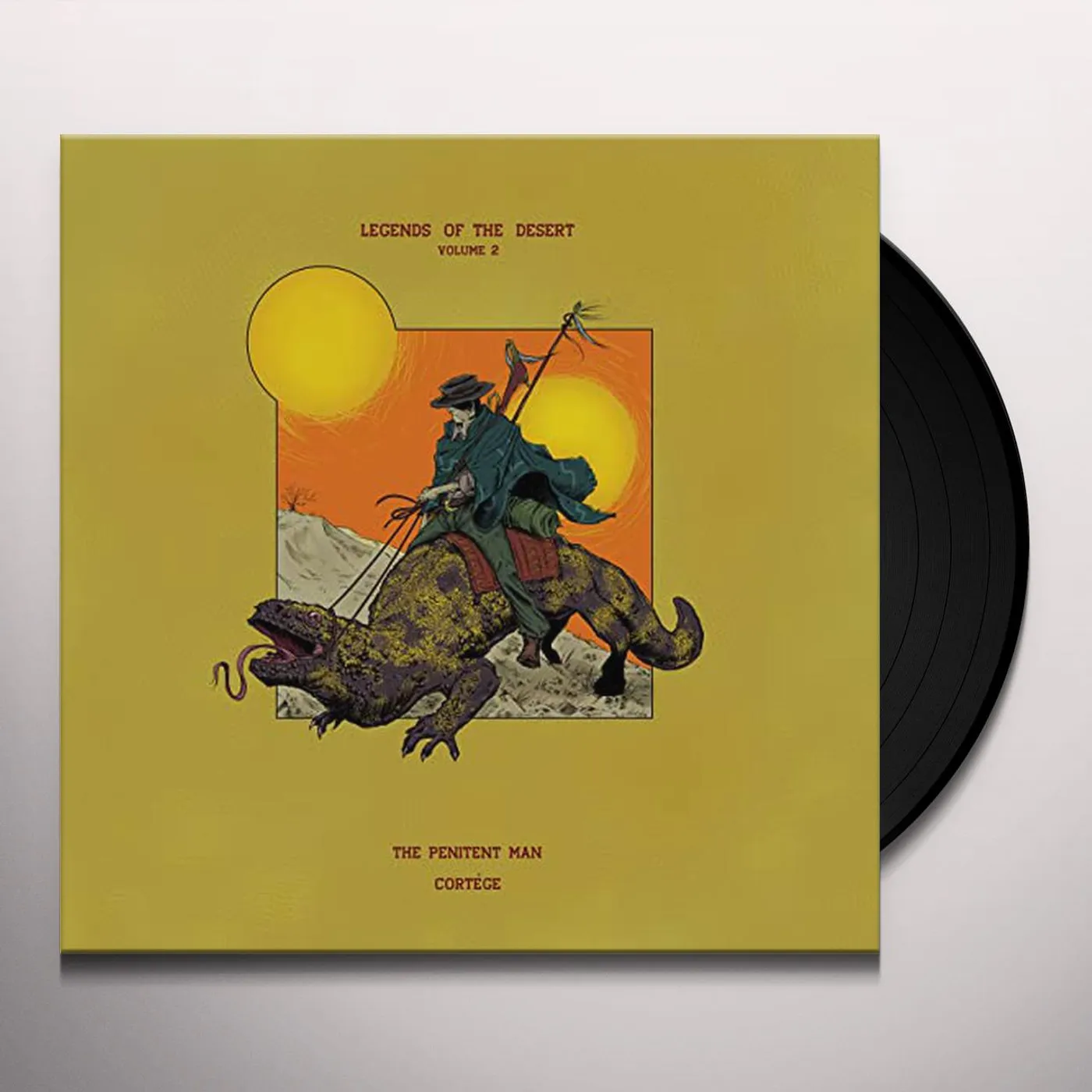 Penitent Man & Cortege LEGENDS OF THE DESERT: VOL. 2 Vinyl Record