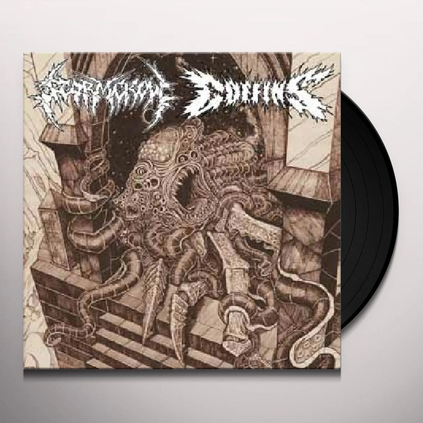 Stormcrow / Coffins SPLIT Vinyl Record