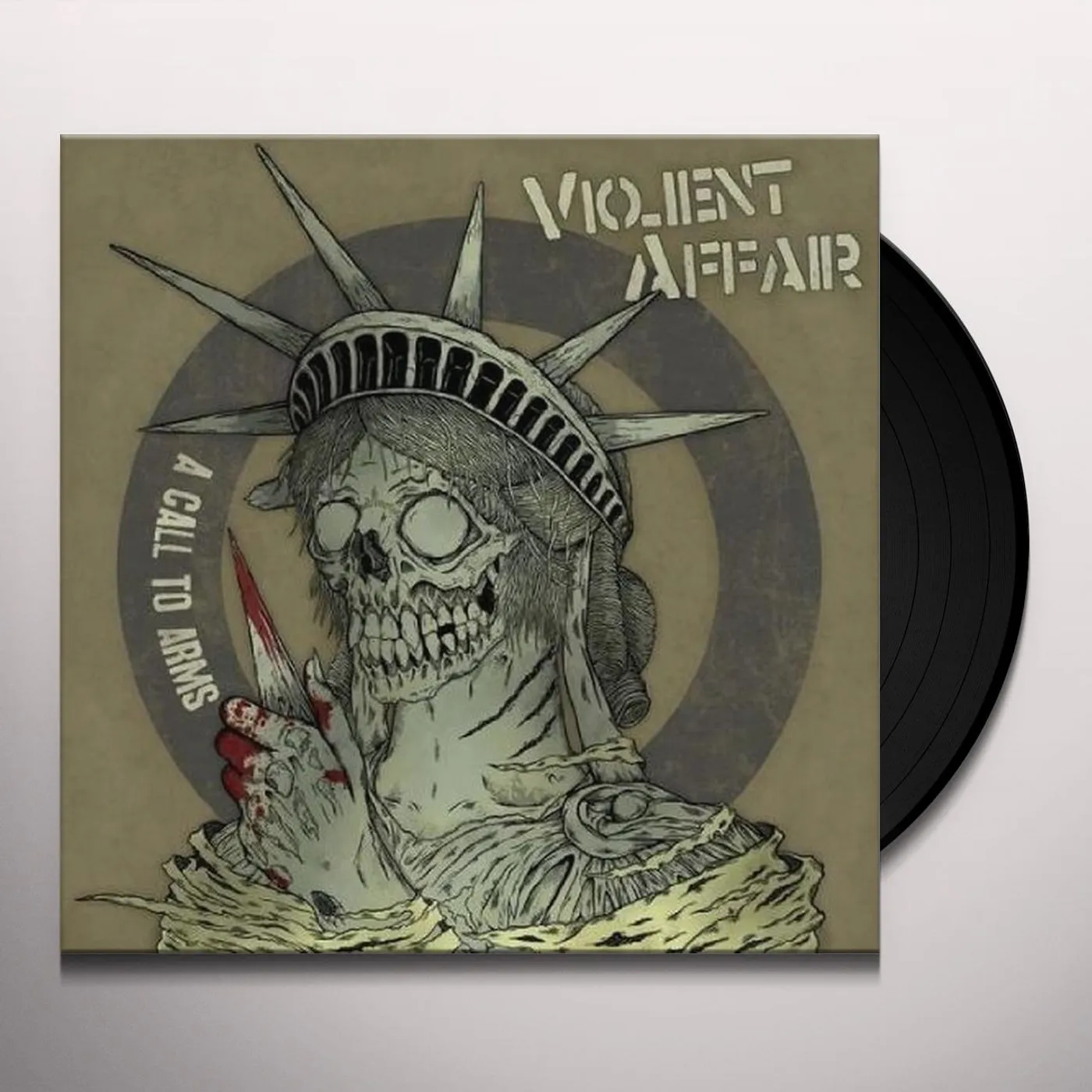 Violent Affair CALL TO ARMS Vinyl Record