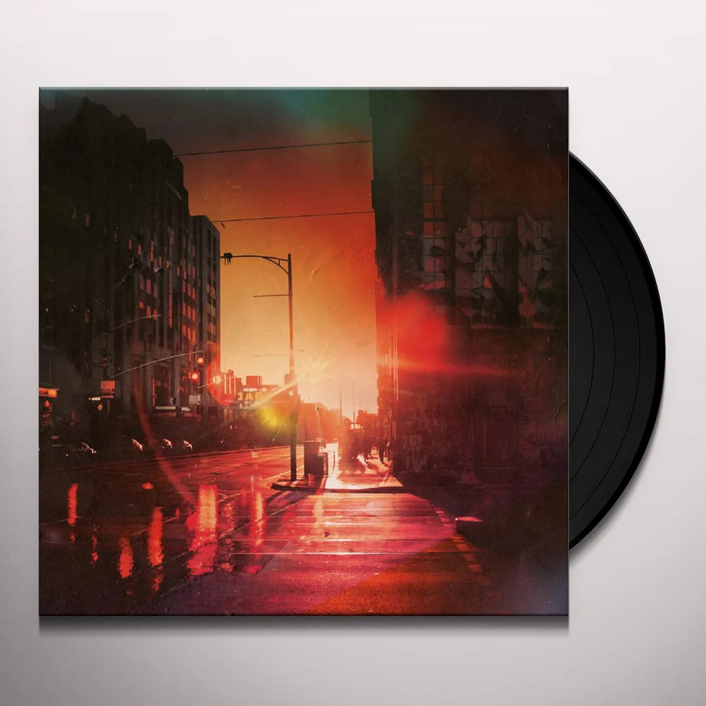 Flying Disk IN THE HEART OF THE CITY Vinyl Record