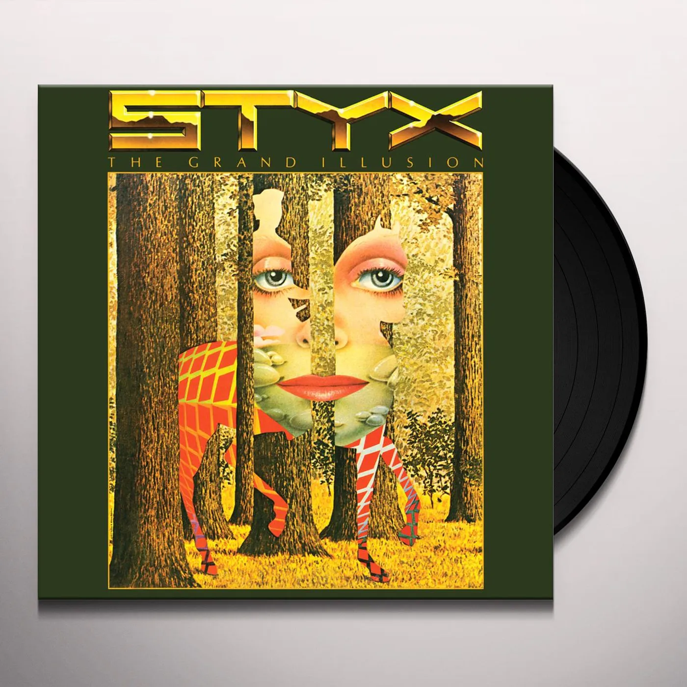Styx GRAND ILLUSION Vinyl Record
