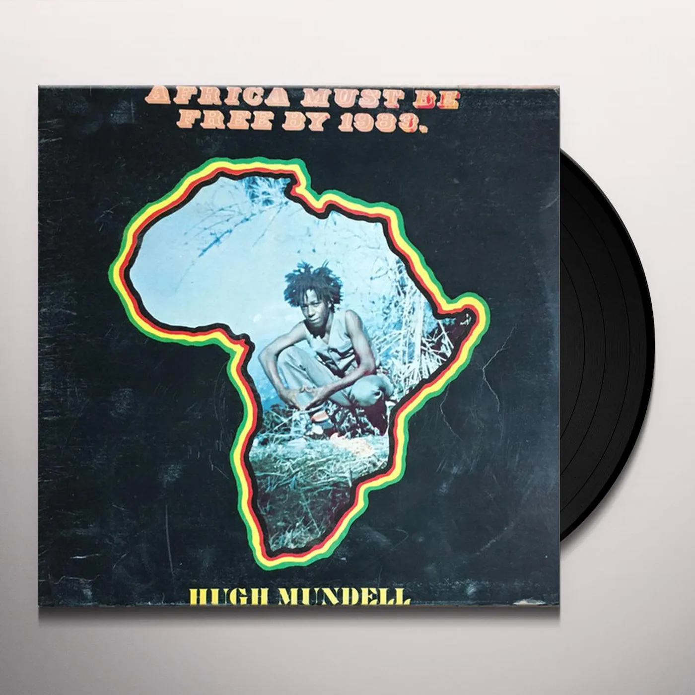 Hugh Mundell / Pablo Augustus AFRICA MUST BE FREE BY 1983 Vinyl Record