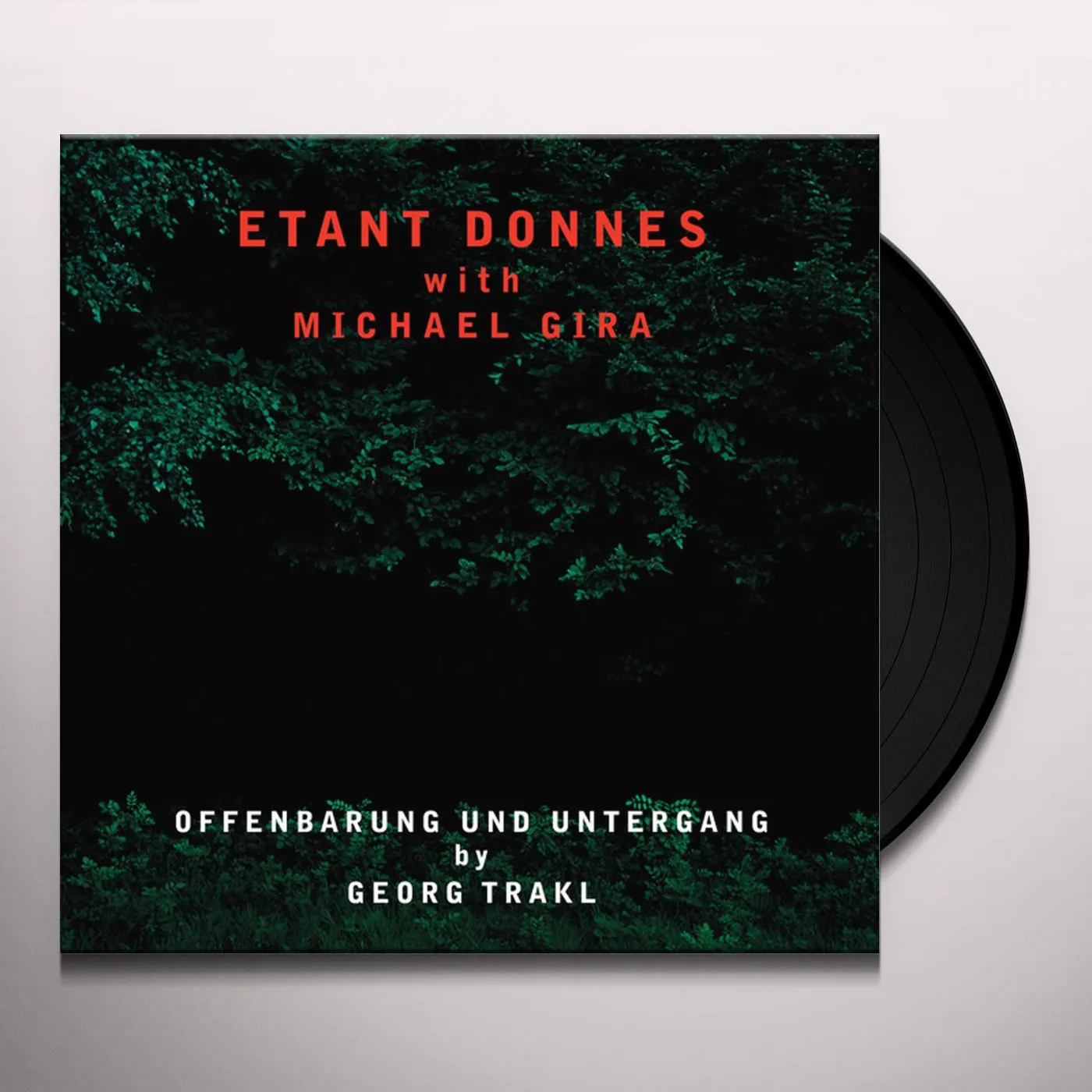 Etant Donnes & Michael Gira OFFENBARUNG UND UNTERGANG Vinyl Record