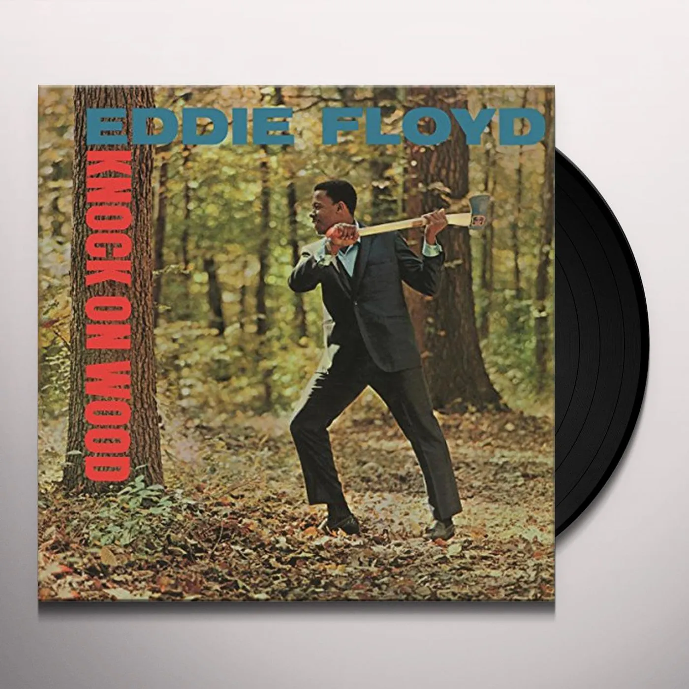 Eddie Floyd KNOCK ON WOOD Vinyl Record - Holland Release