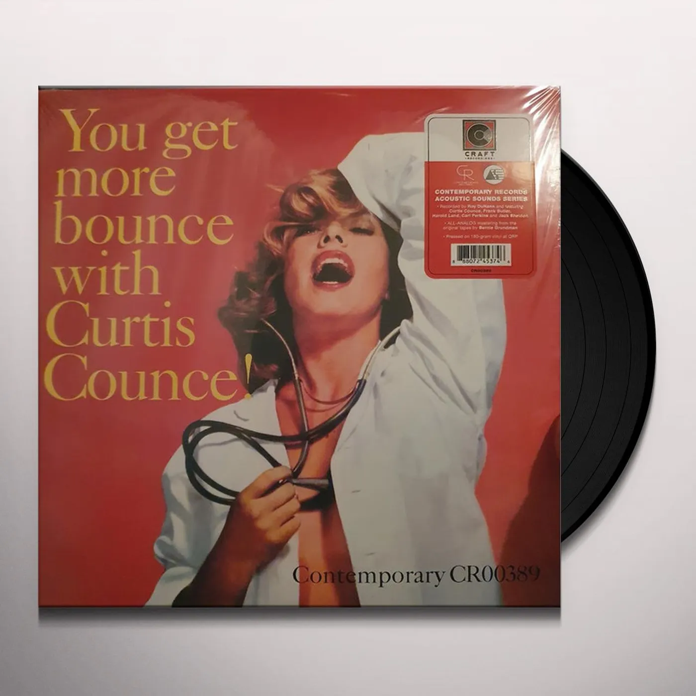 YOU GET MORE BOUNCE WITH CURTIS COUNCE Vinyl Record