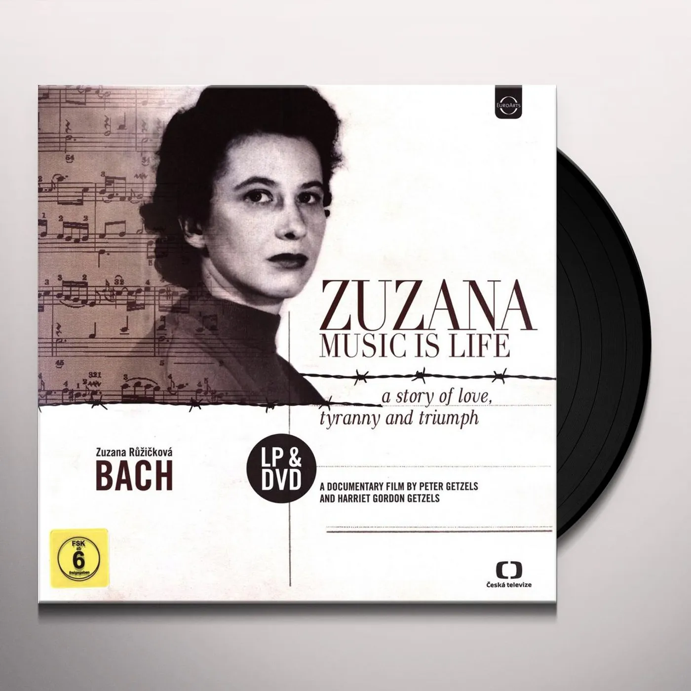 Zuzana Ruzickova ZUZANA: MUSIC IS LIFE - A STORY OF LOVE, TYRANNY & TRIUMPH (BONUS DVD) Vinyl Record