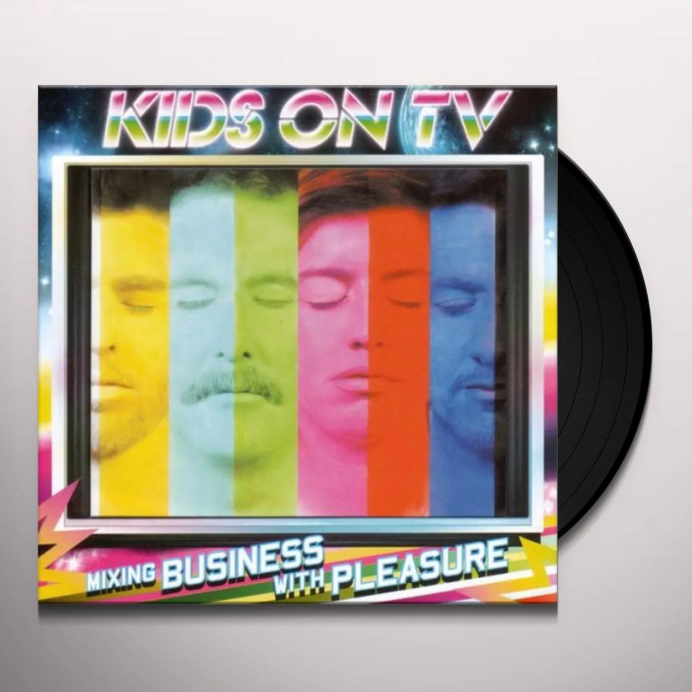 Kids On TV Mixing Business With Pleasure Vinyl Record
