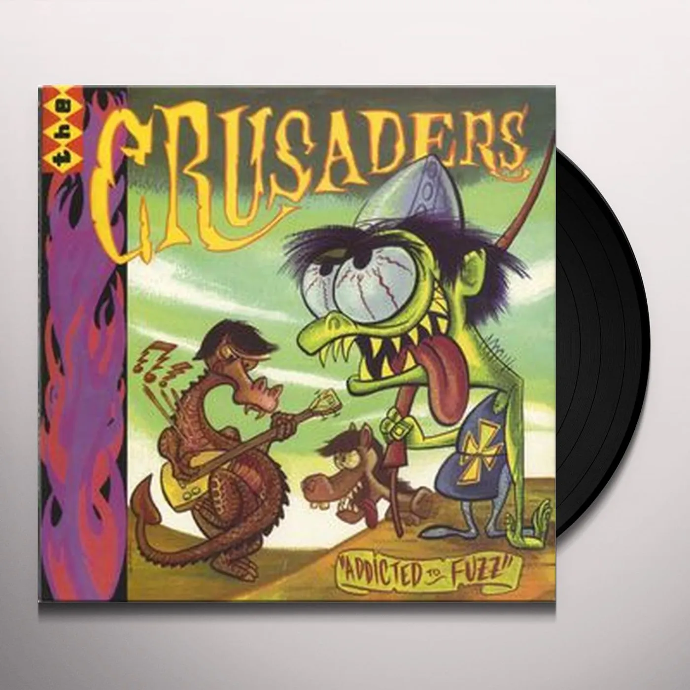 Crusaders ADDICTED TO FUZZ Vinyl Record