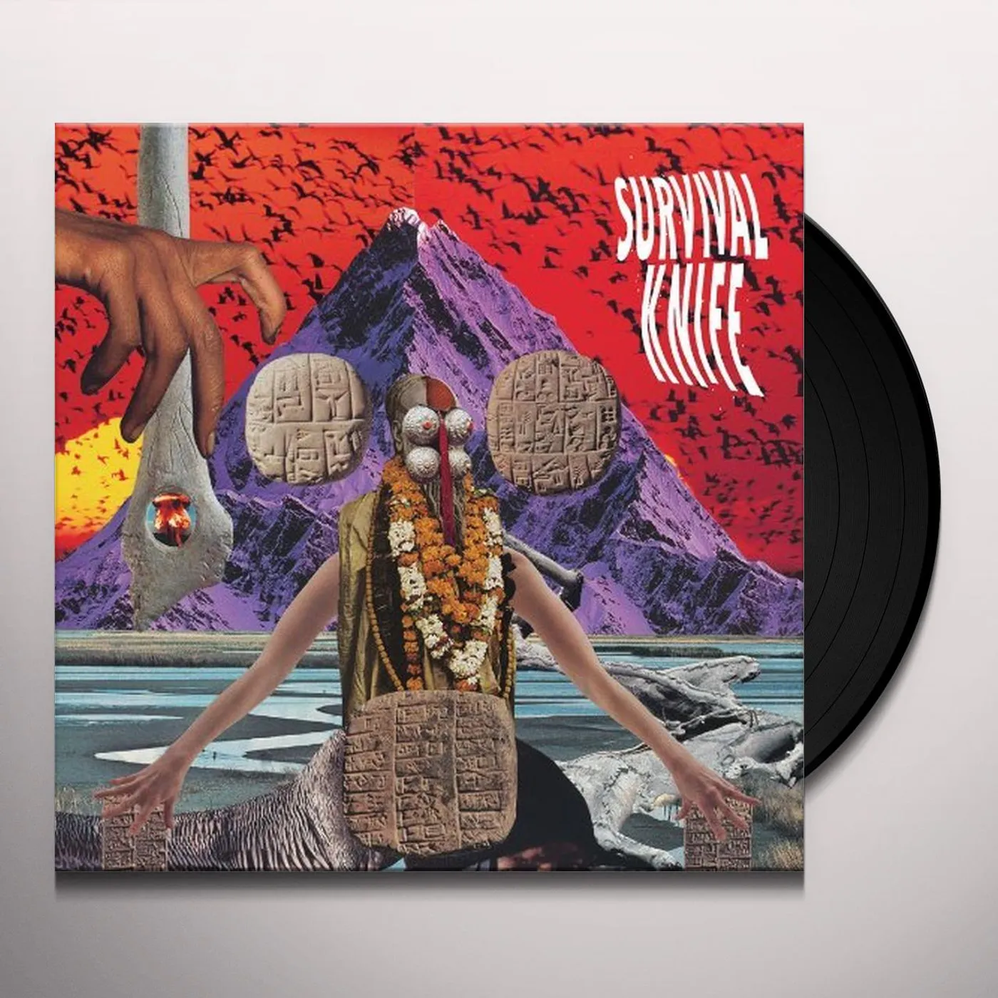 Survival Knife TRACES OF ME / NAME THAT TUNE Vinyl Record