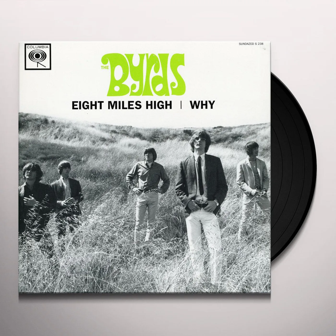 The Byrds EIGHT MILES HIGH / WHY Vinyl Record