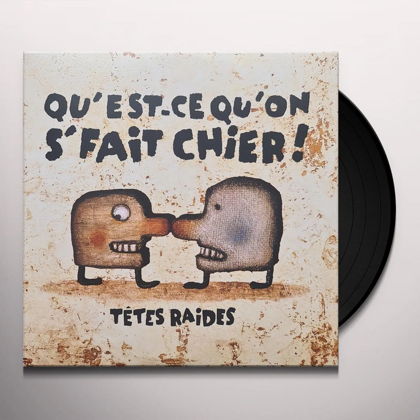 Tetes Raides QUEST-CE QUON SE FAIT CHIER Vinyl Record