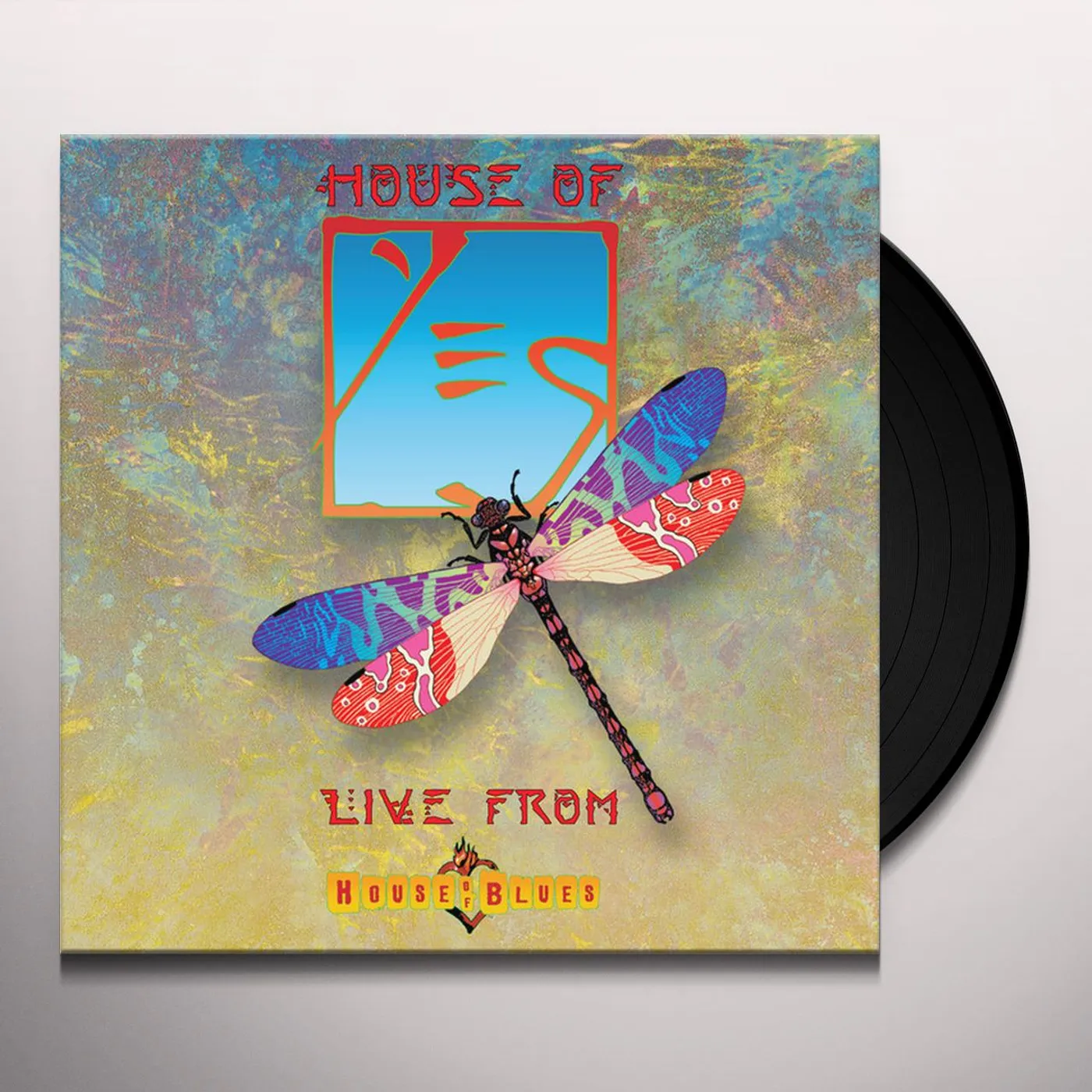 Yes LIVE FROM HOUSE OF BLUES Vinyl Record