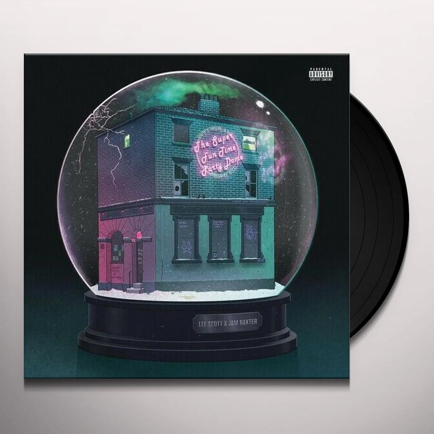 Jam Baxter / Lee Scott HAPPY HOUR AT THE SUPER FUN TIME PARTY DOME Vinyl Record