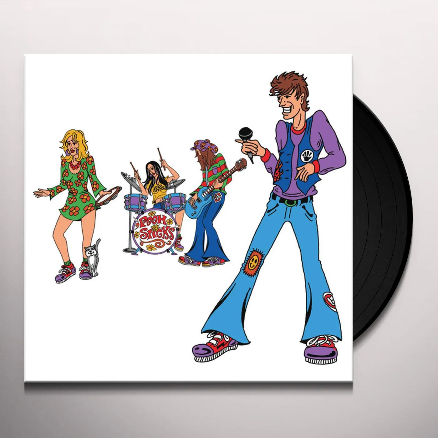The Pooh Sticks GREAT WHITE WONDER Vinyl Record