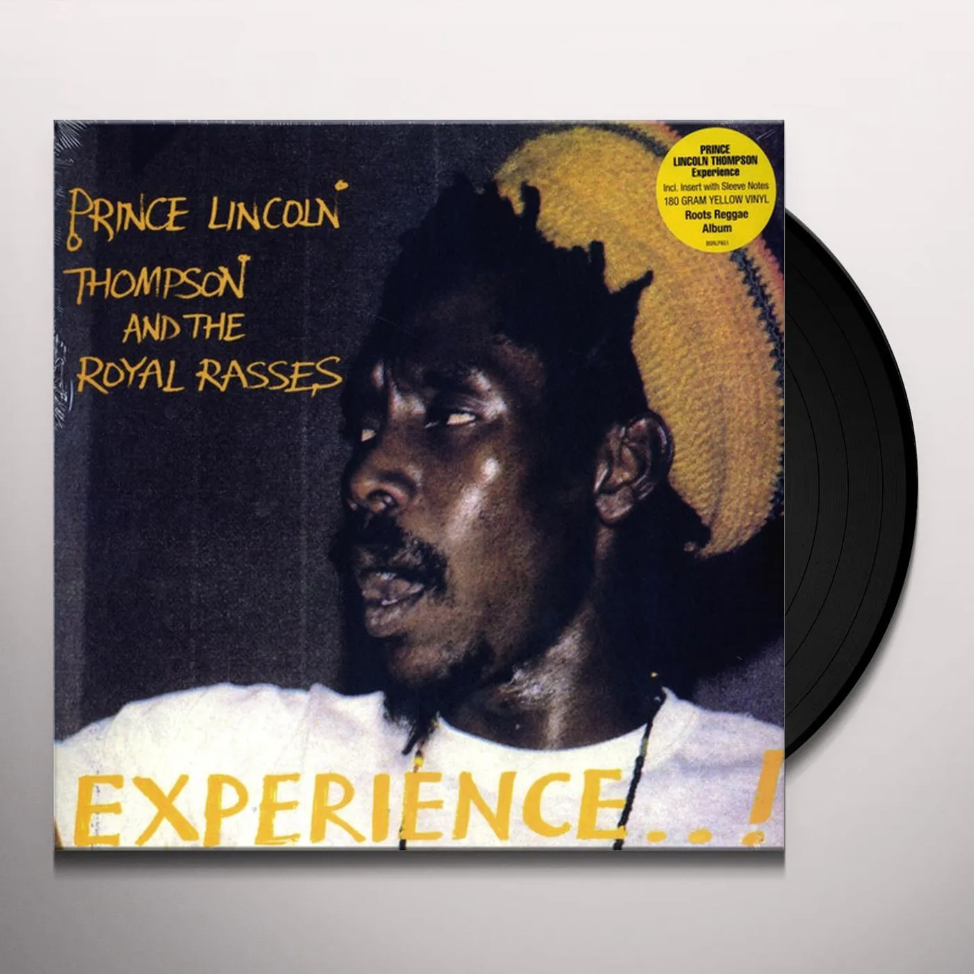 Prince Lincoln & The Royal Rasses EXPERIENCE (YELLOW VINYL) Vinyl Record