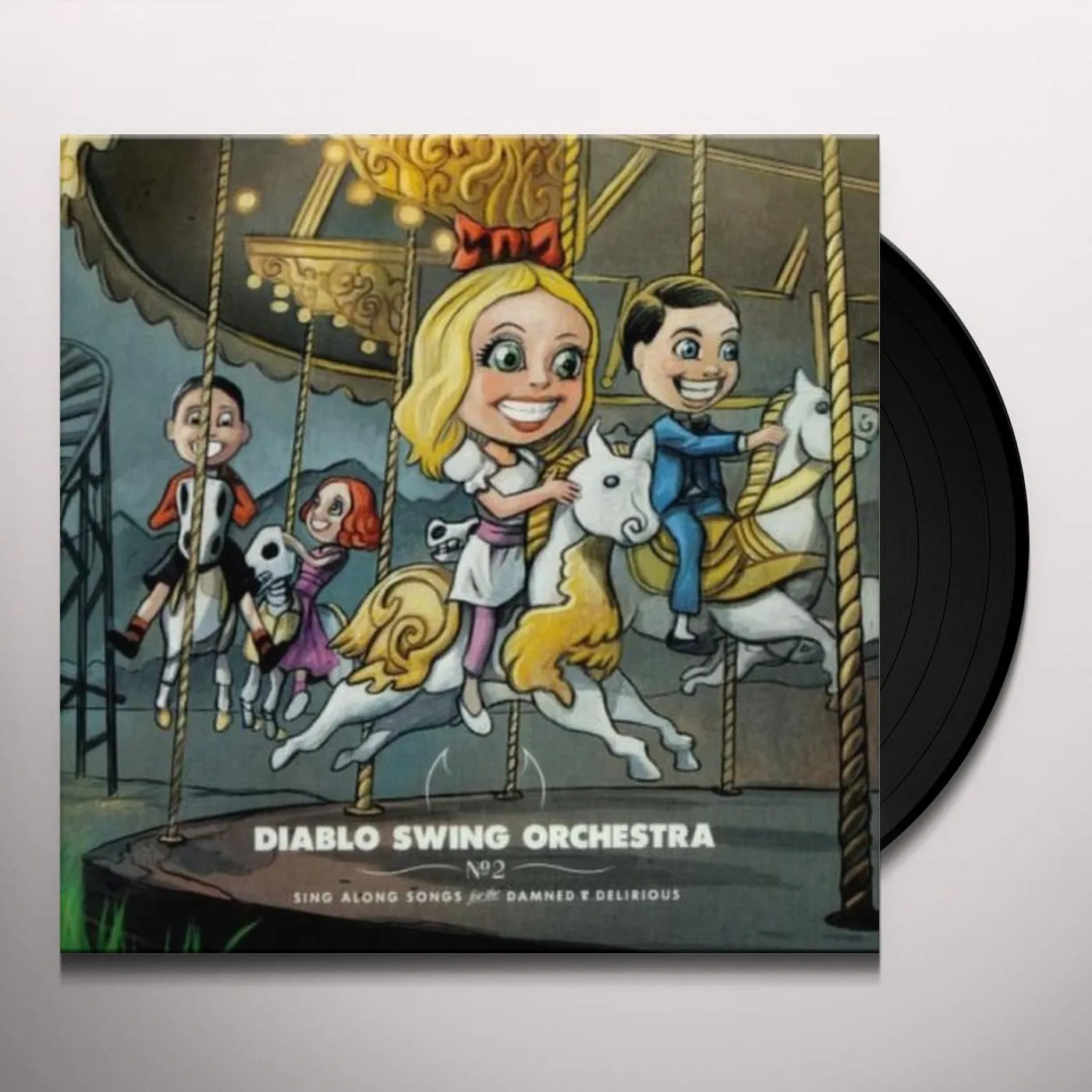 Diablo Swing Orchestra SINGALONG SONGS FOR THE DAMNED & DELIRIOUS Vinyl Record