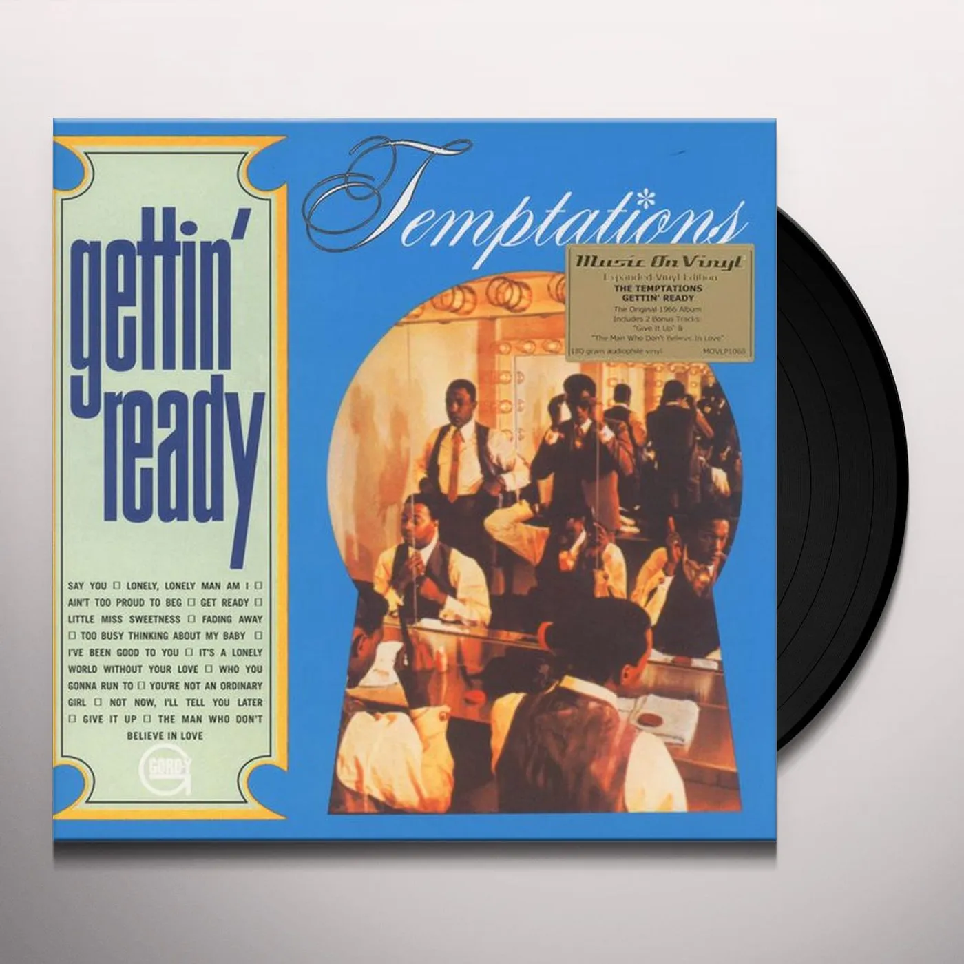 The Temptations GETTIN READY (180G) Vinyl Record