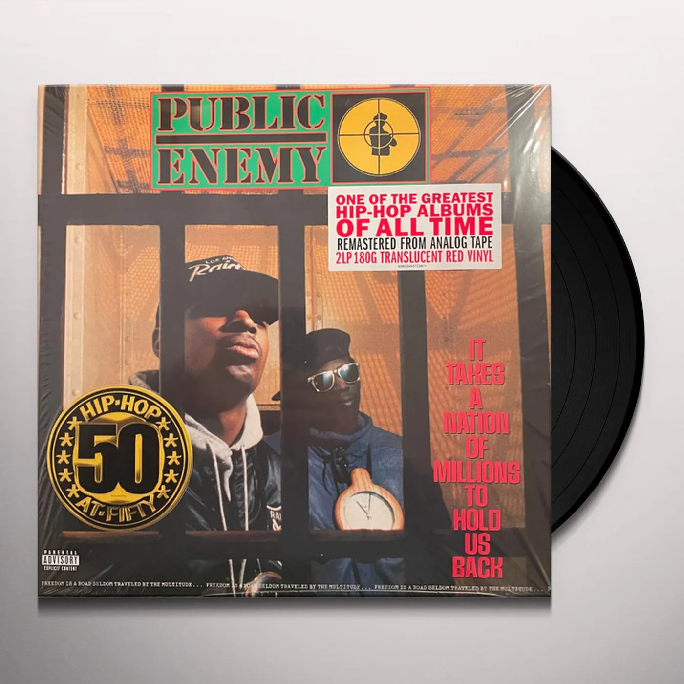 Public Enemy IT TAKES A NATION OF MILLIONS TO HOLD US BACK Vinyl Record