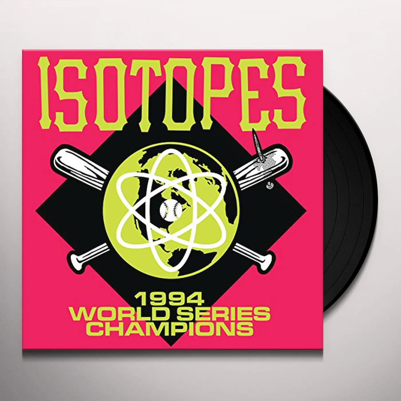 The Isotopes 1994 WORLD SERIES CHAMPIONS Vinyl Record