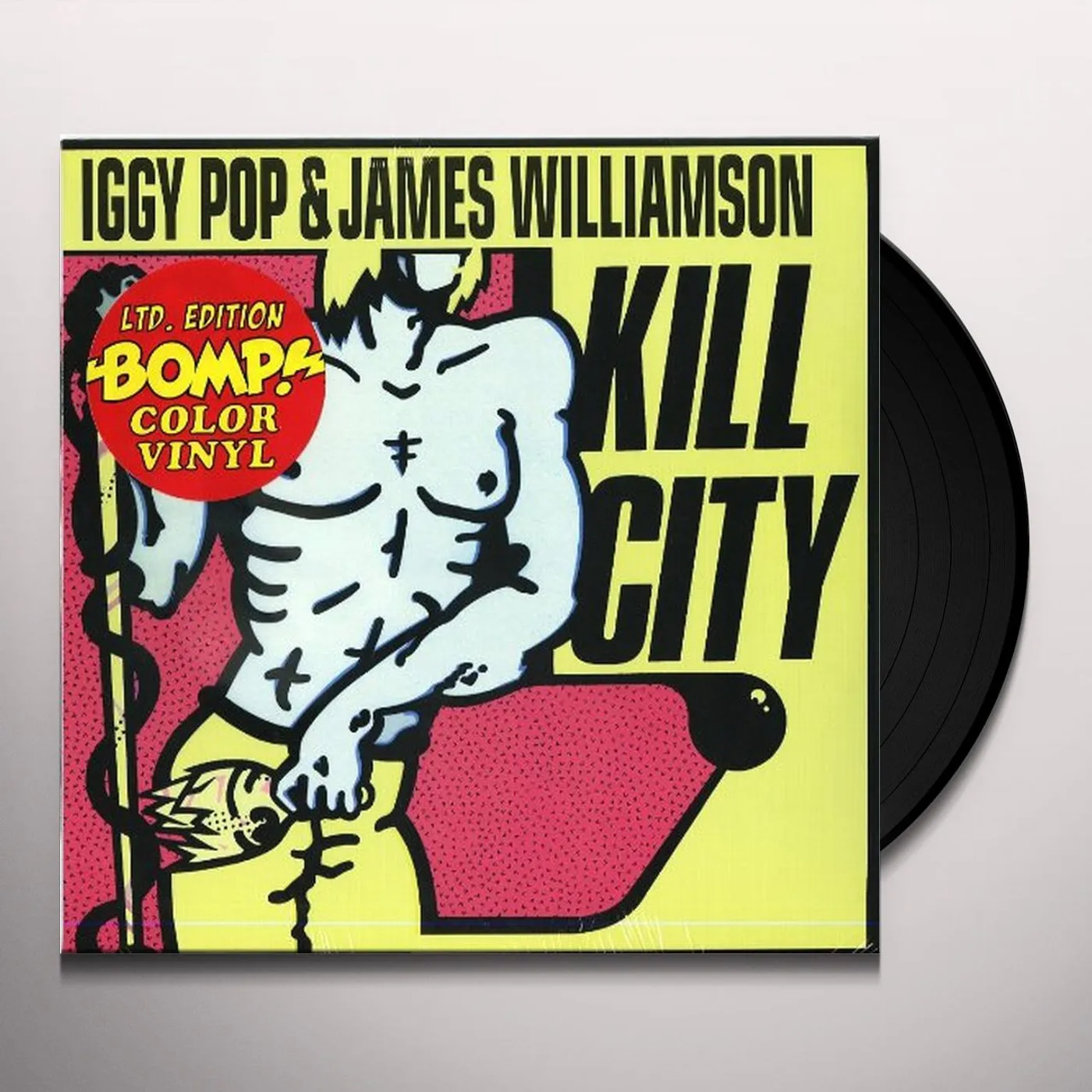 Iggy Pop & James Williamson KILL CITY Vinyl Record