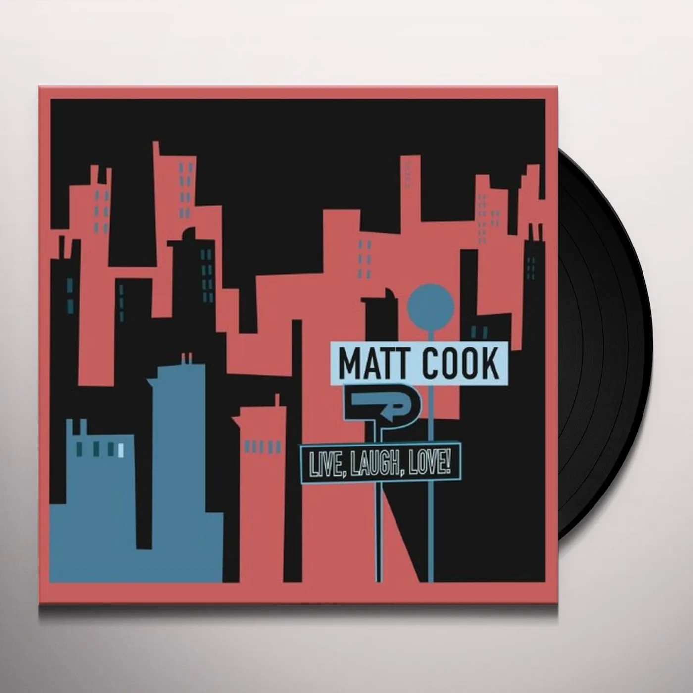 Matt Cook LIVE LAUGH LOVE! Vinyl Record