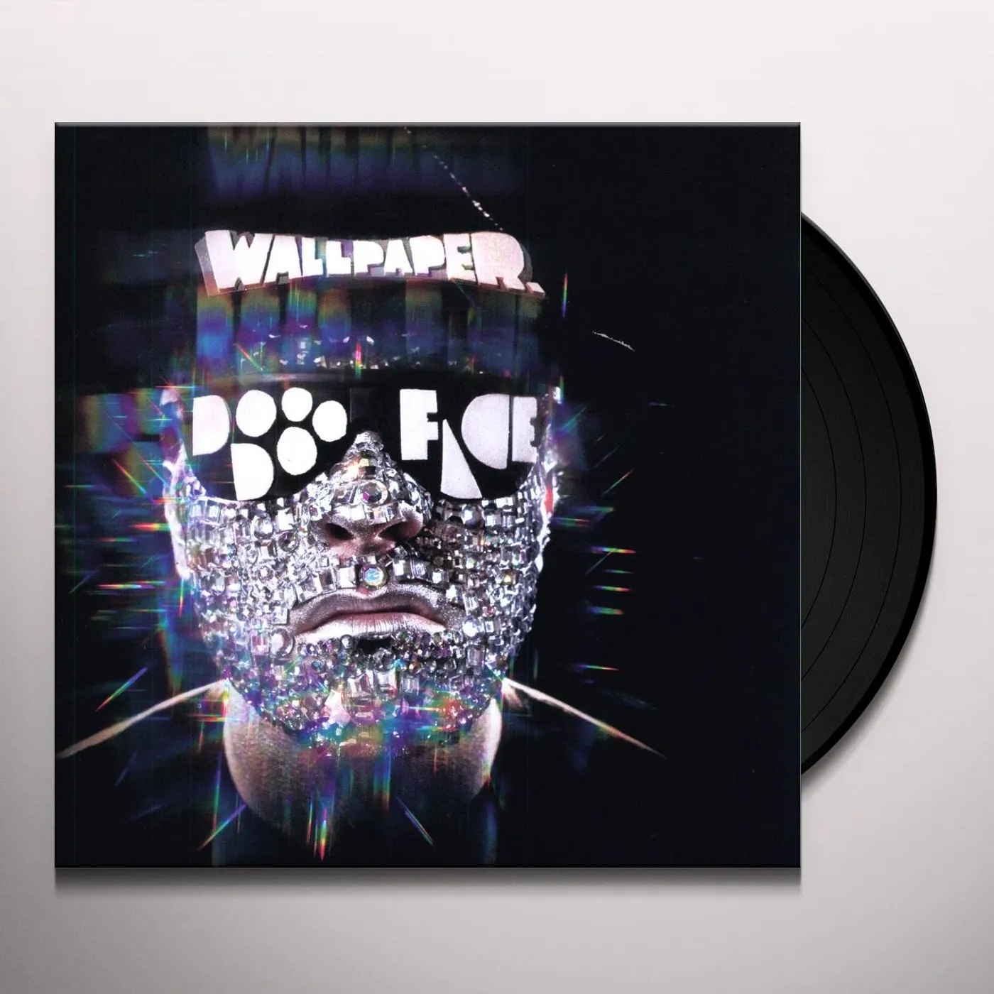 Wallpaper Doodoo Face Vinyl Record