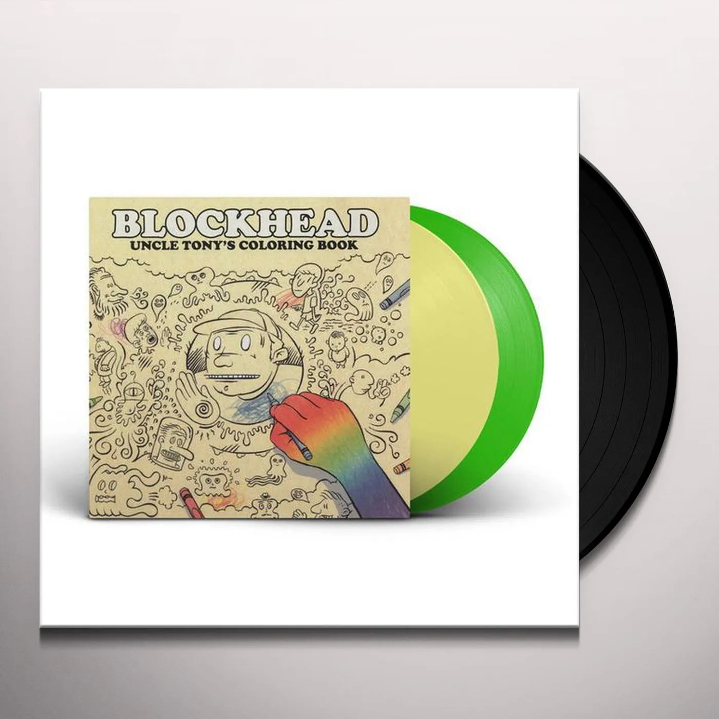 Blockhead Uncle Tony's Coloring Book Vinyl Record
