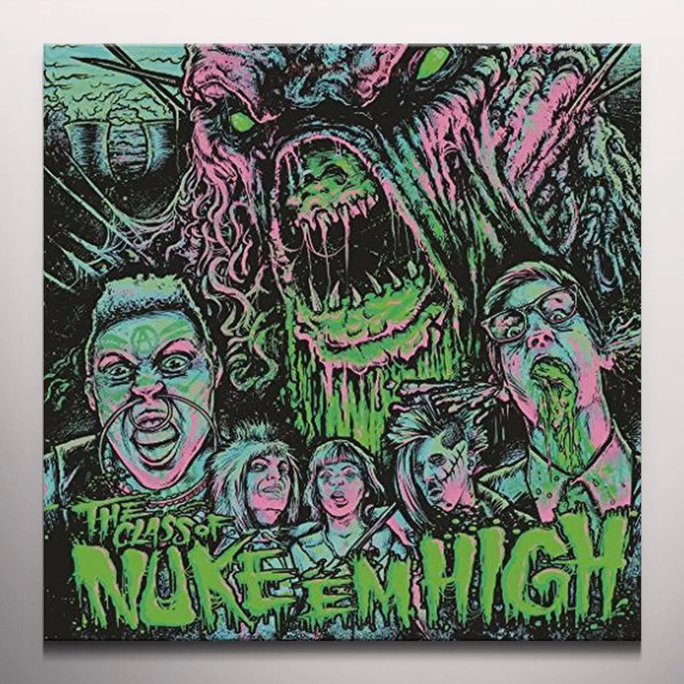 CLASS OF NUKE EM HIGH / O.S.T.   (DIGC) Vinyl Record - Black Vinyl, Green Vinyl