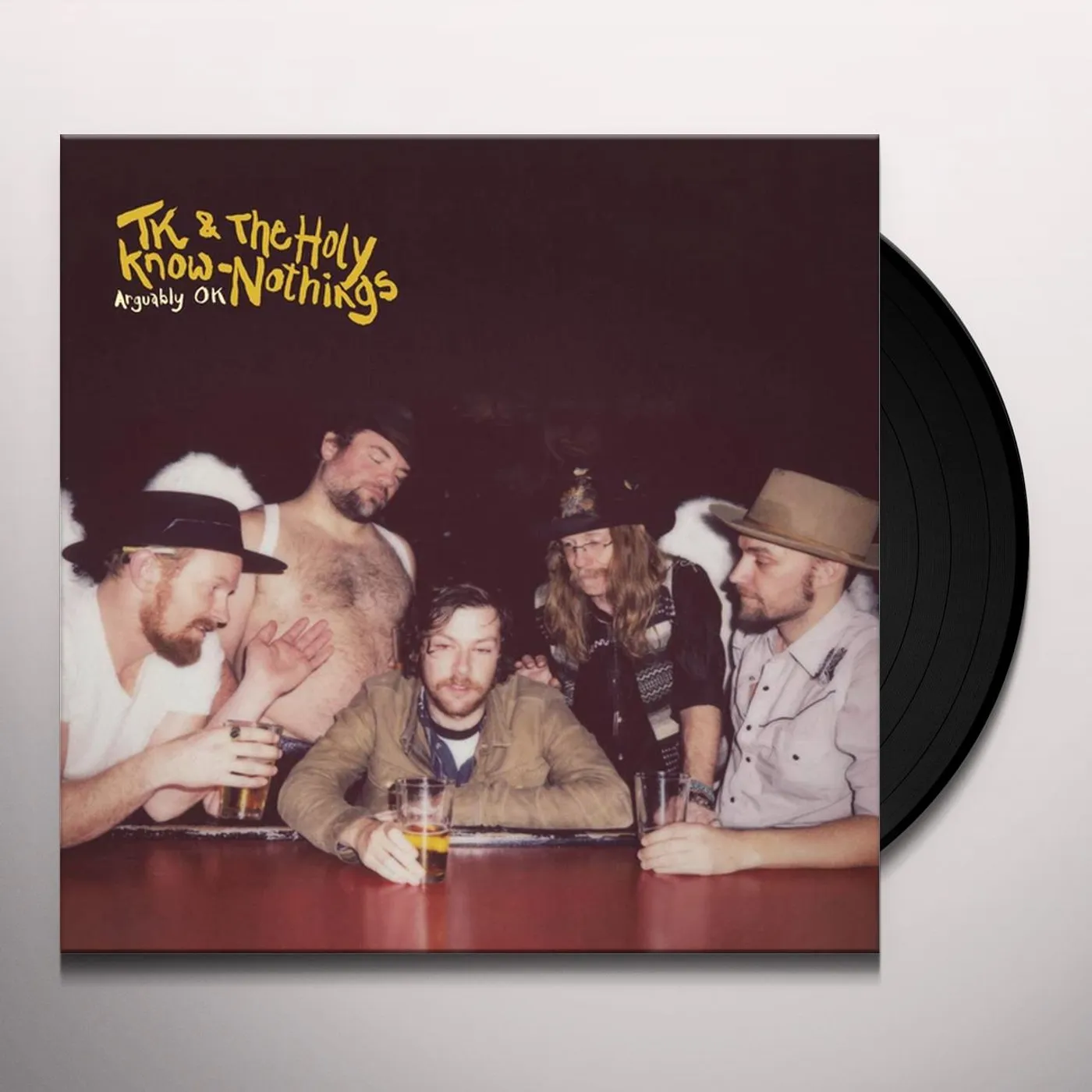 TK & The Holy Know-Nothings ARGUABLY OK (CUSTARD LP) Vinyl Record