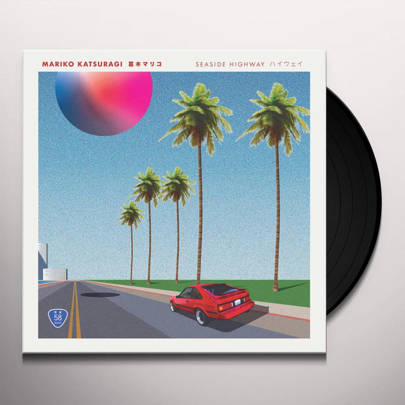 Mariko Katsuragi Seaside Highway Vinyl Record