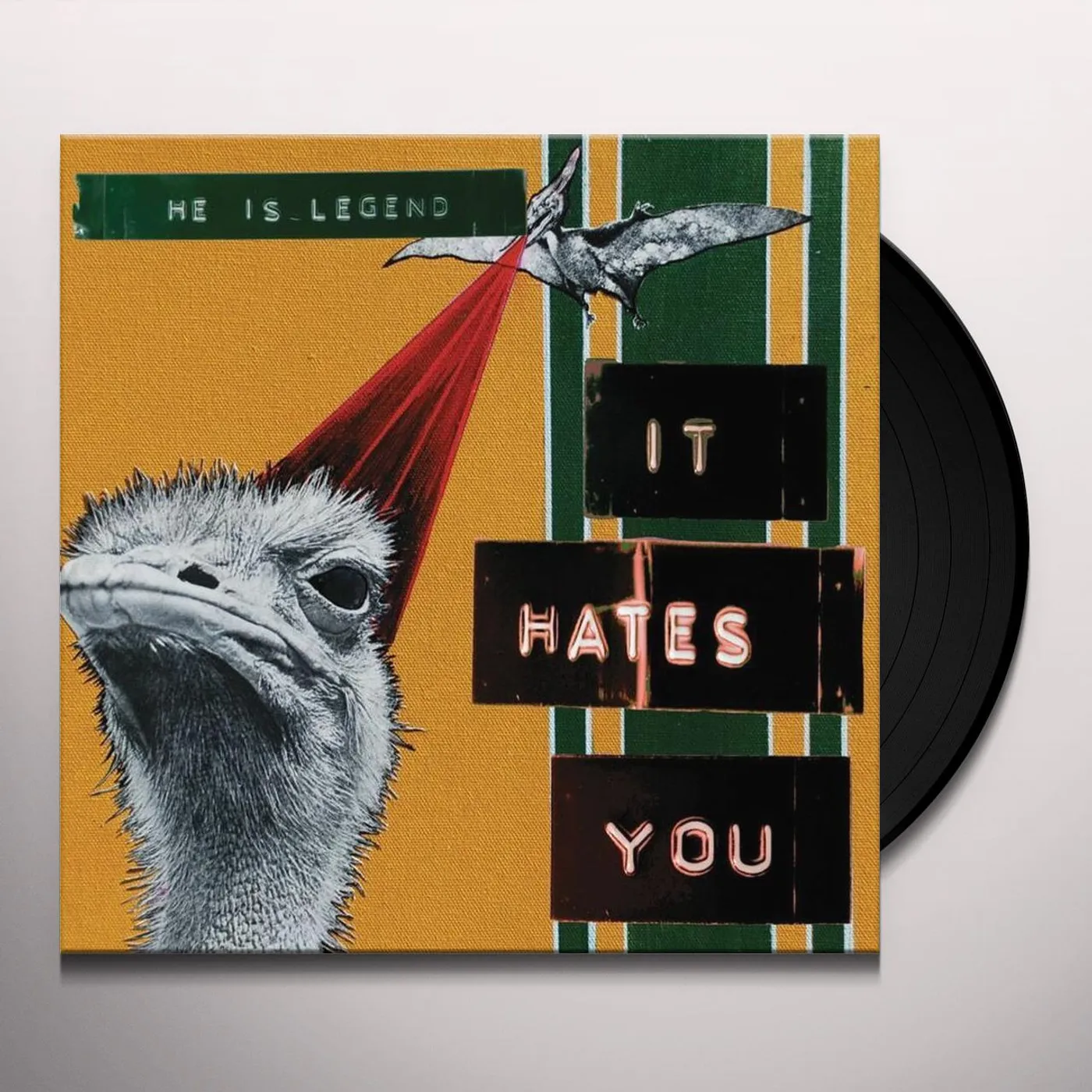 He Is Legend It Hates You Vinyl Record