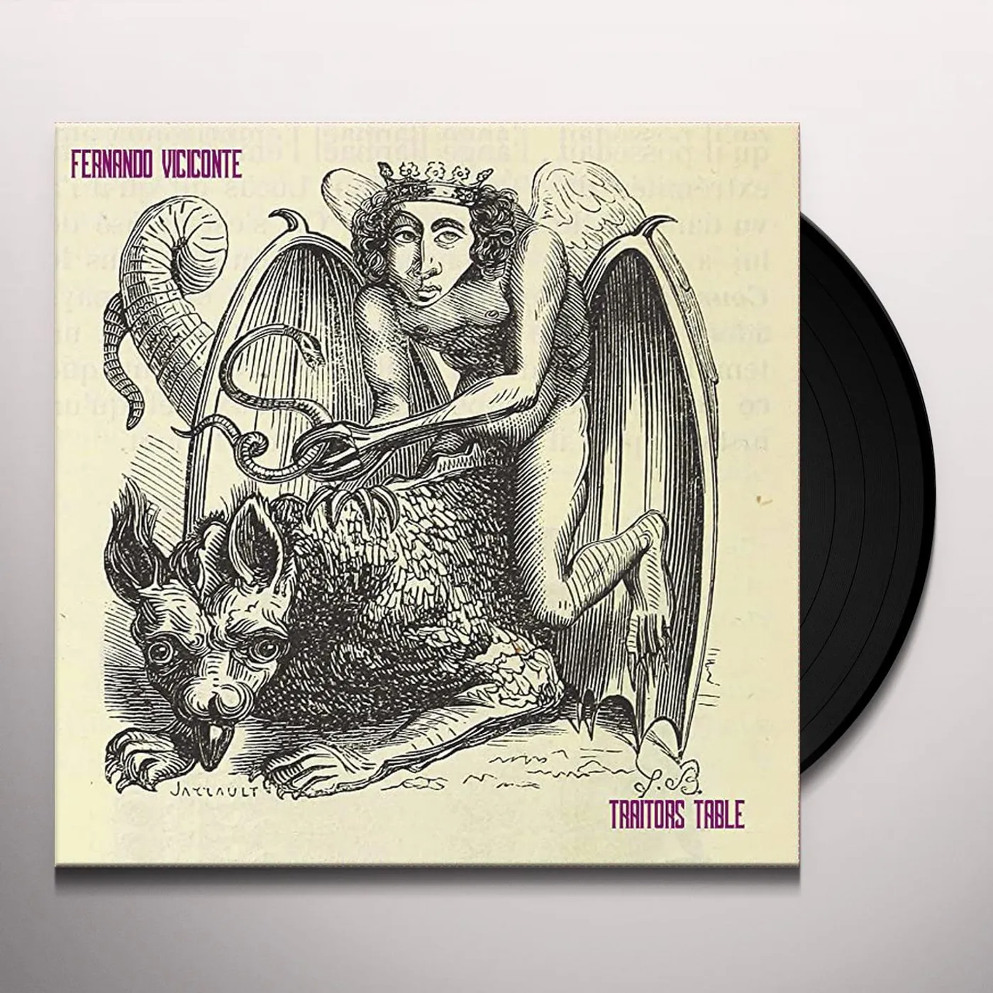 Fernando Viciconte TRAITORS TABLE Vinyl Record