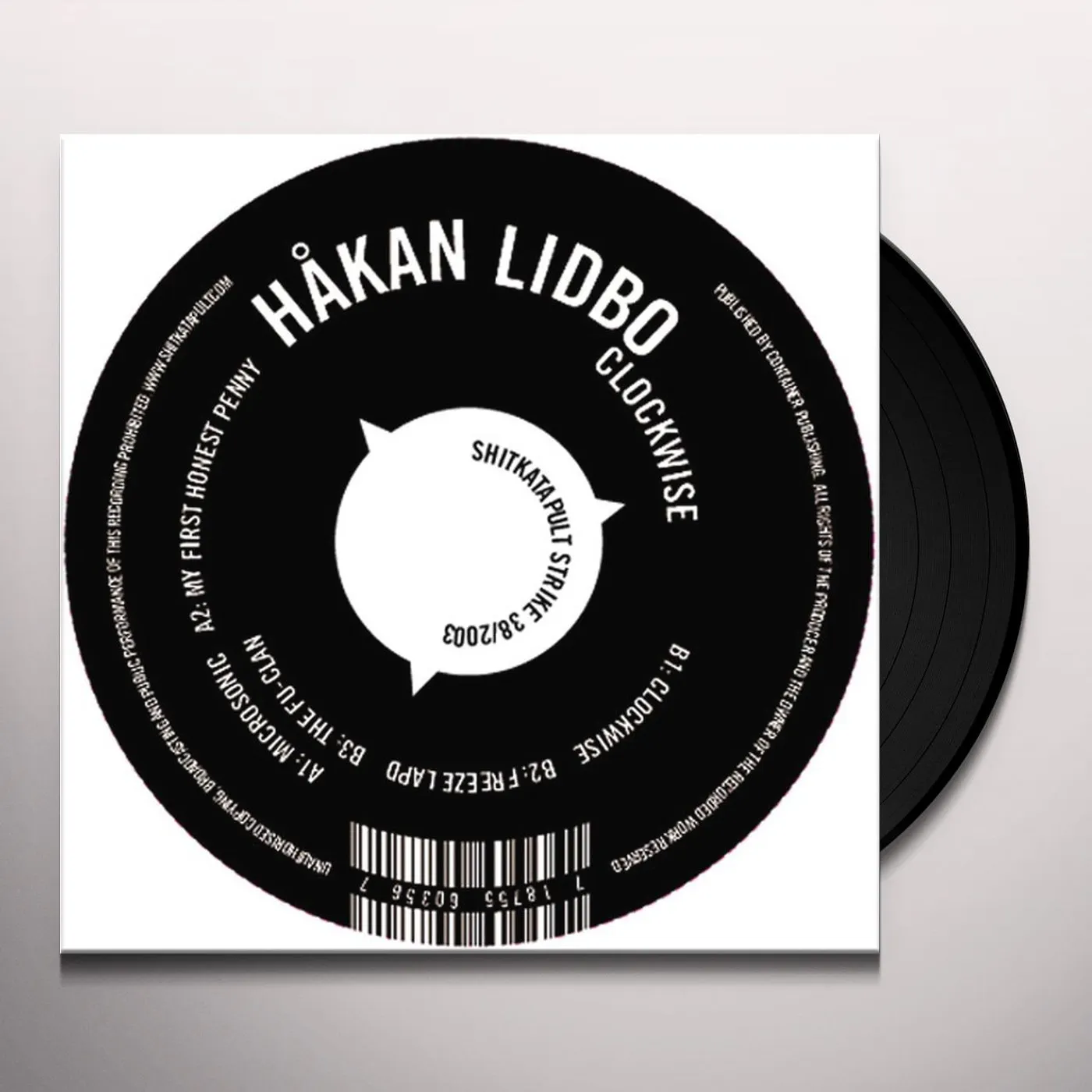 Håkan Lidbo Clockwise Vinyl Record