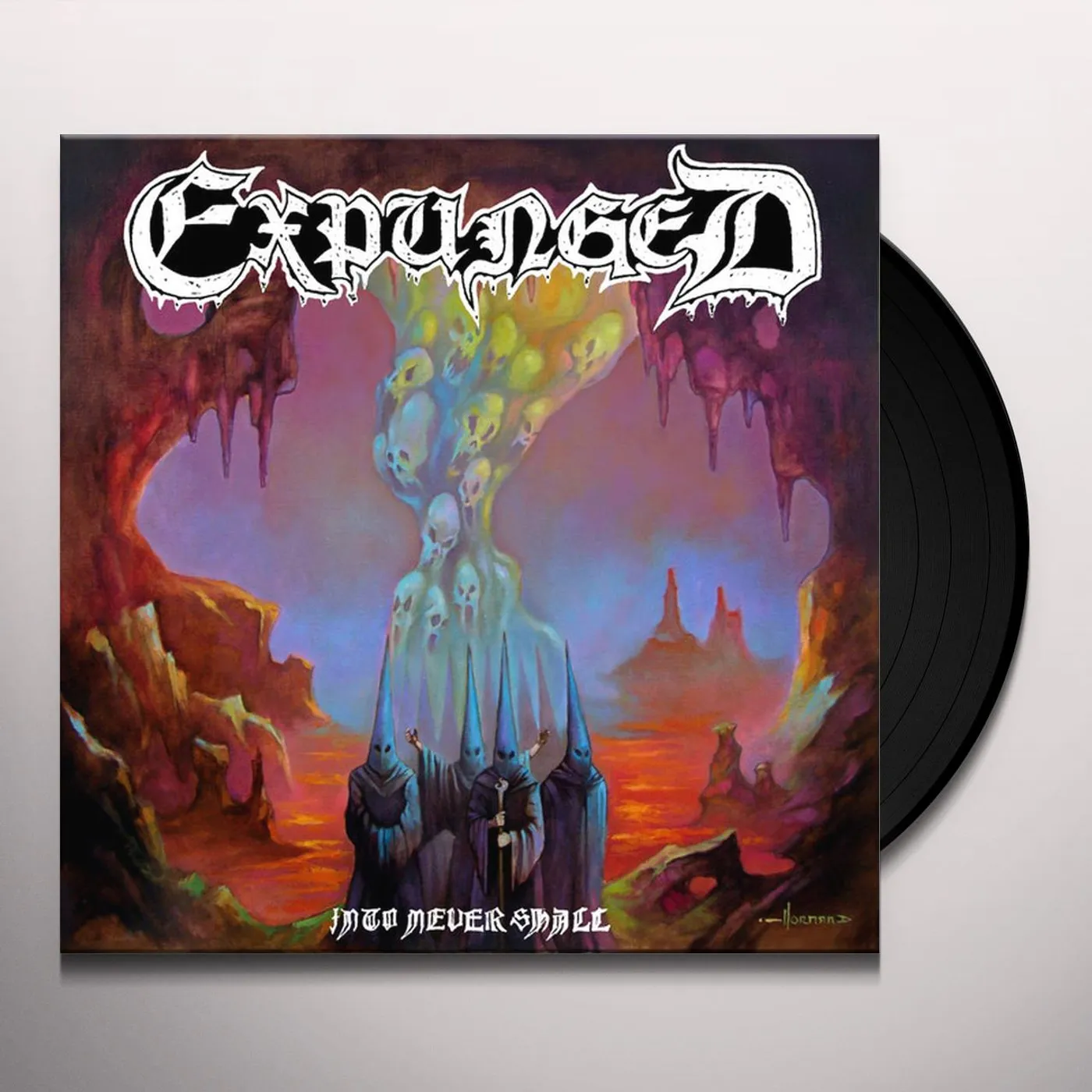 Expunged Into Never Shall Vinyl Record