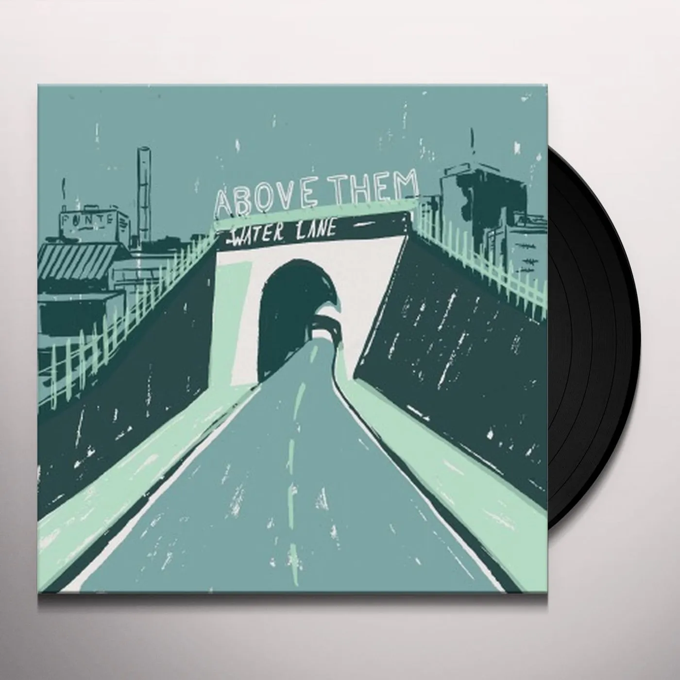 Above Them WATER LANE Vinyl Record