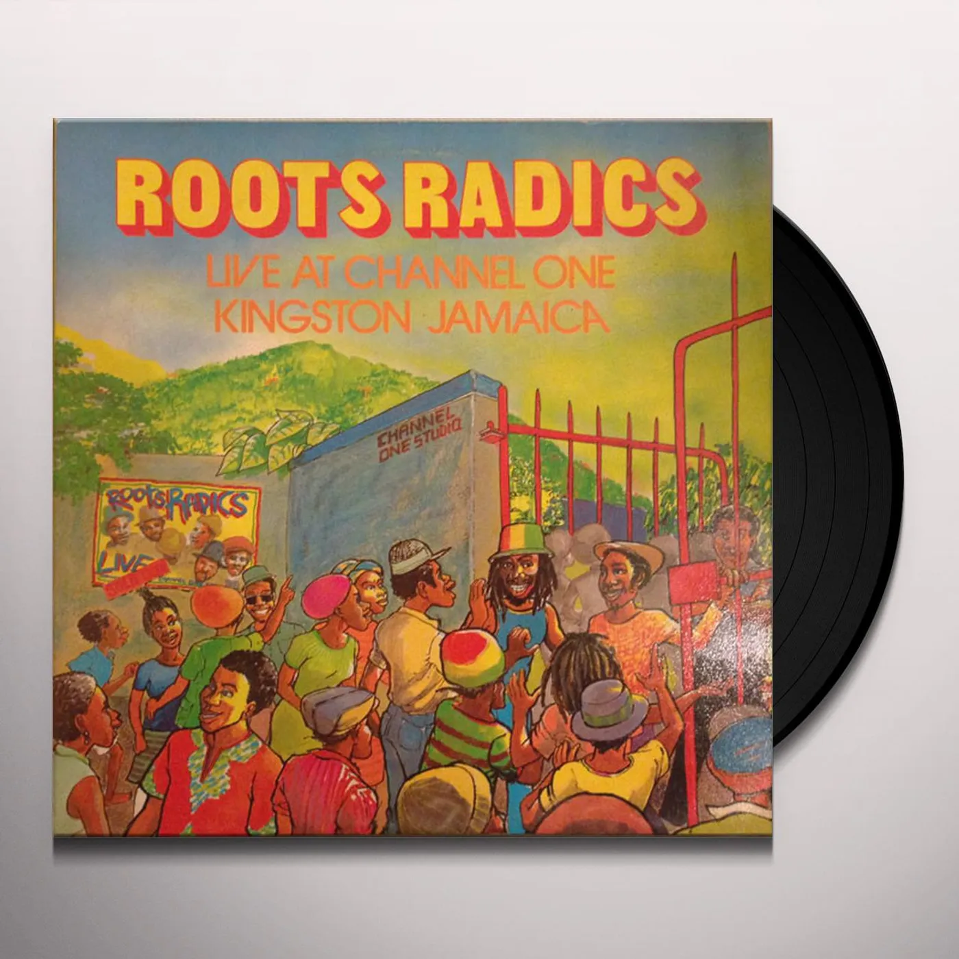 Roots Radics Live At Channel One Kingston Jamaica Vinyl Record