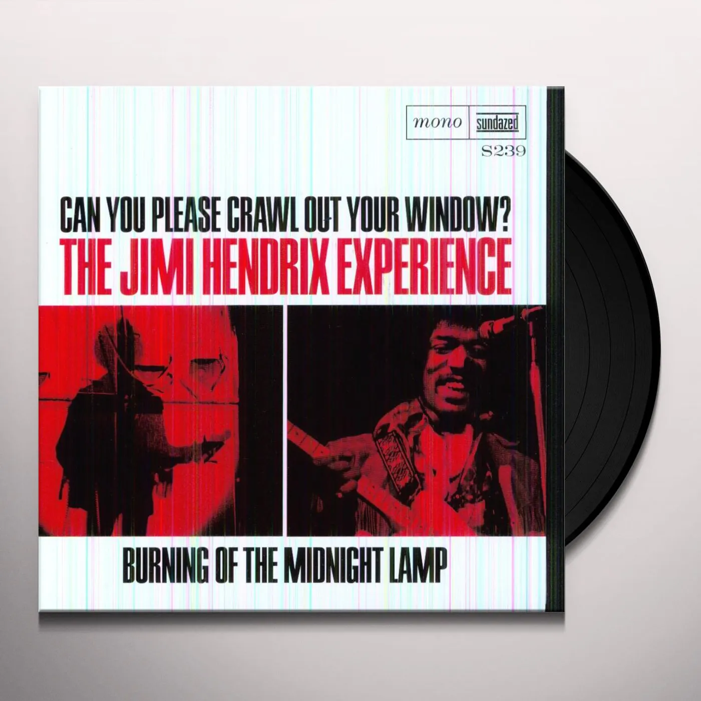 Jimi Hendrix CAN YOU PLEASE CRAWL OUT YOUR WINDOW / BURNING OF Vinyl Record