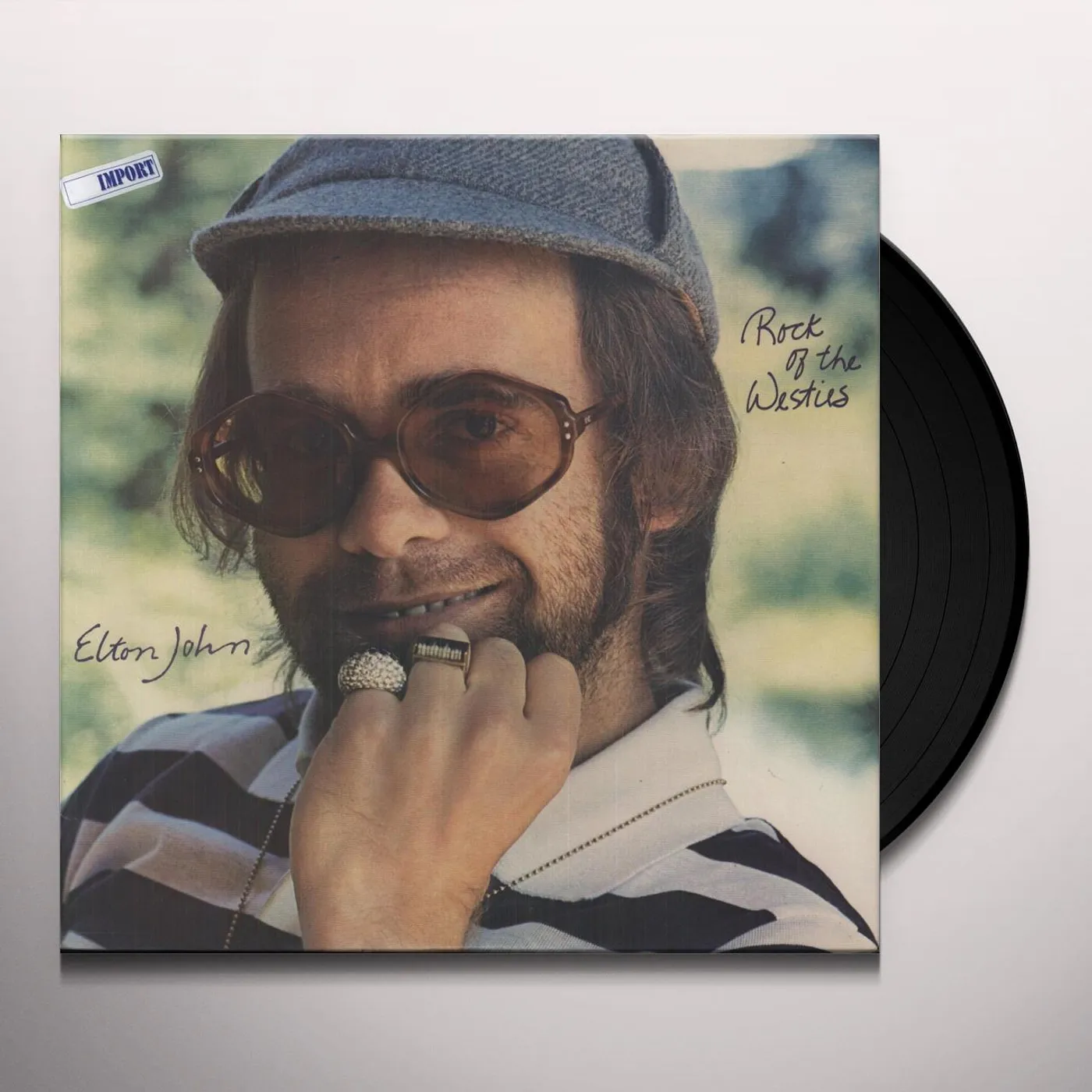 Elton John Rock Of The Westies Vinyl Record
