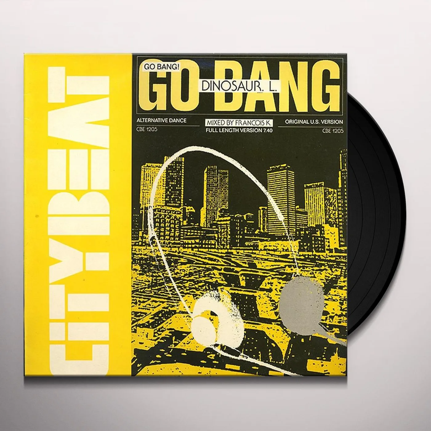 Dinosaur L GO BANG Vinyl Record - UK Release